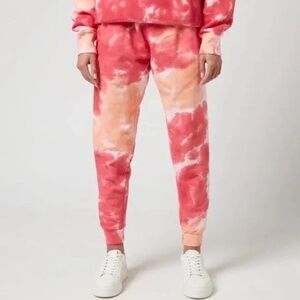 LA DETRESSE L'Orange Tie-Dye Sweatpants